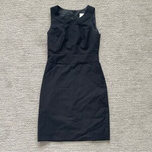 J. Crew Black Sleeveless Dress